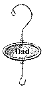 2009 Dad Ornament Tag