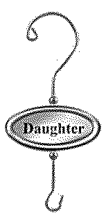 2009 Daughter Ornament Tag