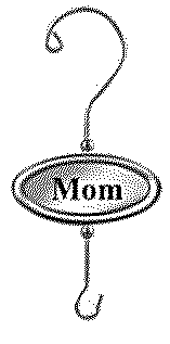 2009 Mom Ornament Tag