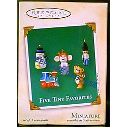 2002 Five Tiny Favorites - Miniature Set