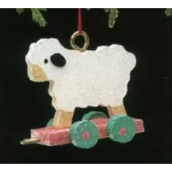 1988 Folk Art Lamb - Miniature - DB