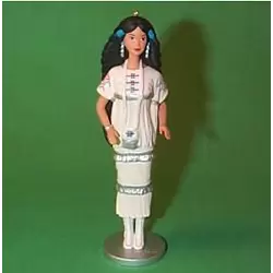 1996 Dolls of the World 1st - Native American Barbie - DB