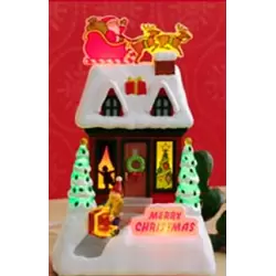 2009 Caroling Cottage - Merry Christmas