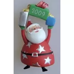 2009 Festive Santa - Miniature - Repaint - KOC