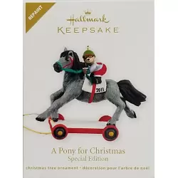 2011 A Pony for Christmas -<B> Special Edition Repaint</B>