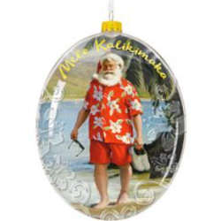2017 Mele Kalikimaka - Hawaii Santa on the Beach