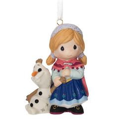 2024 Disney Frozen - Anna and Olaf - Precious Moments -Porcelain