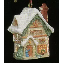 1989 Old English Village - 2nd - Sweet Shop - Miniature - NB