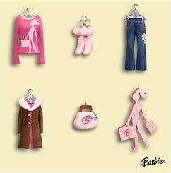 2006 Barbie Fashion Miniature Set