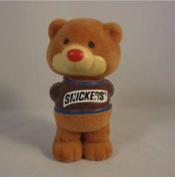 1987 Snickers Bear - Arms in Back - Merry Miniature