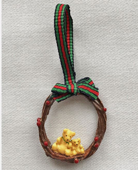 1988 Country Wreath - Miniature - DB
