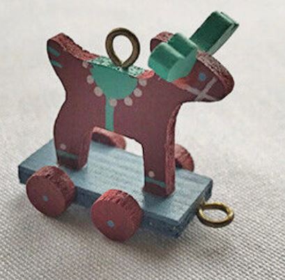 1988 Folk Art Reindeer - Miniature