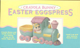 1993 Crayola Bunny Easter Eggspress