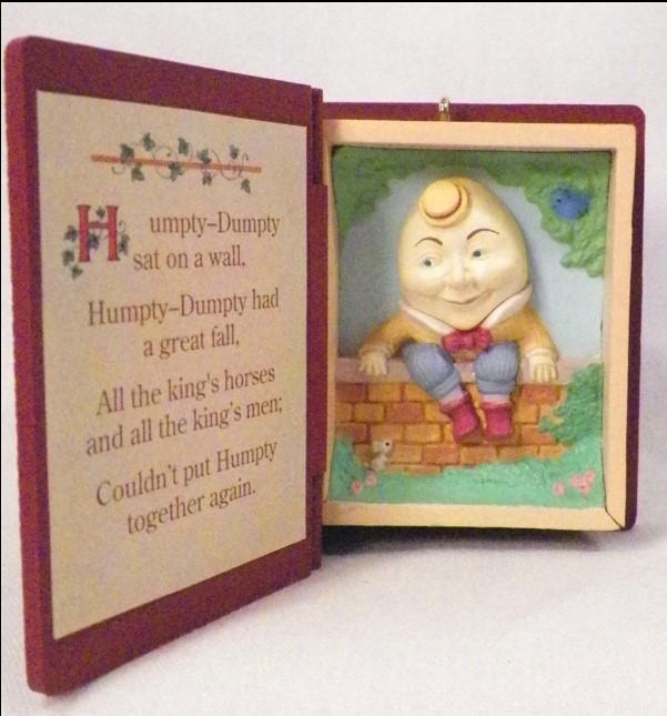 1993 Mother Goose 1st - Humpty-Dumpty - SDB