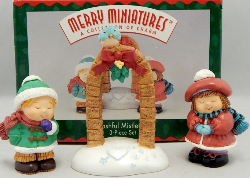 1996 Bashful Mistleloe - Merry Miniature Set