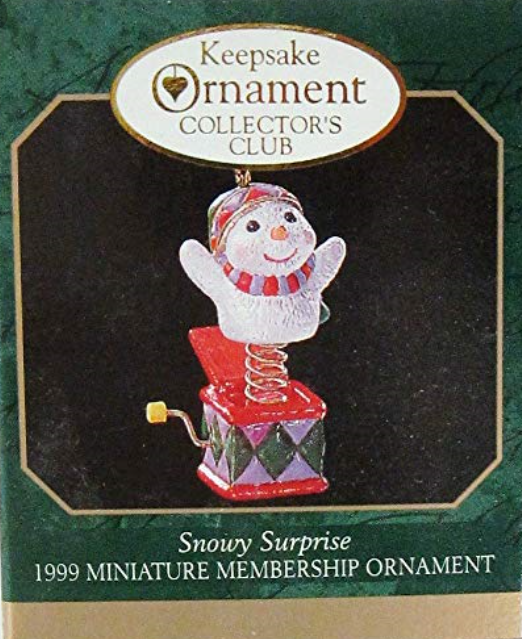 1999 Snowy Surprise - Club Miniature