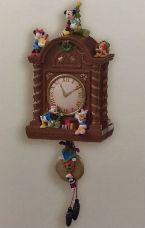 2007 Time for Christmas Clock - CLUB - Disney
