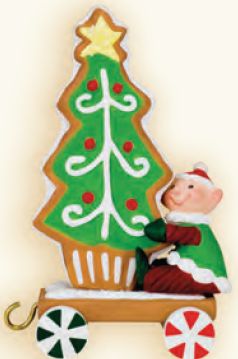 2009 Cheerful Elf - Club Exclusive - Santa's Sleigh Collection