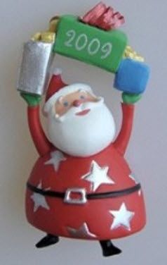 2009 Festive Santa - Miniature - Repaint - KOC