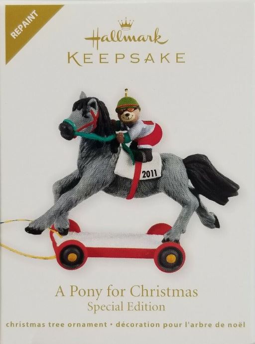 2011 A Pony for Christmas -<B> Special Edition Repaint</B>