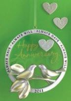 2011 Anniversary Celebration - Year Charms included