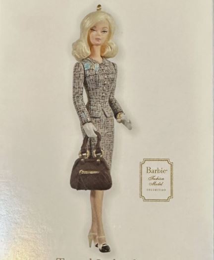 2012 Tweed Indeed Barbie® Doll Barbie Ornament