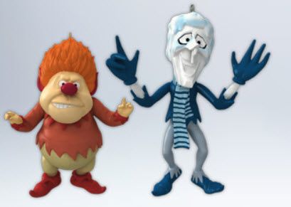 2012 Heat Miser and Snow Miser - Very Hard To Find - DB