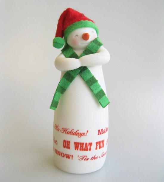 2014 Merry Wishes Snowman -<B> Limited Edition</B> - Porcelain