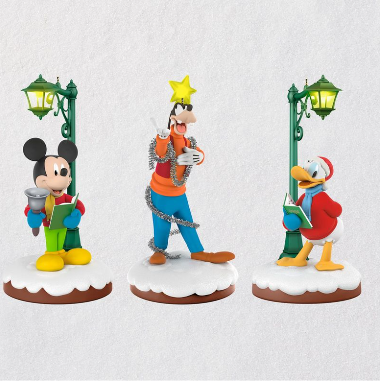 2018 Disney Christmas Carolers - Collectors Set -<B> Limited Edition</B> - Repaint