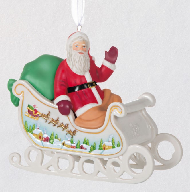 2022 Father Christmas Koc 2021 Santa's Sleigh - Exclusive Koc - Members | Keepsake Caboose
