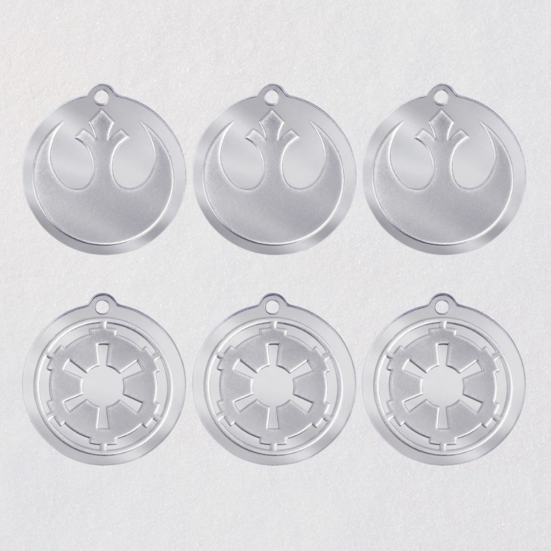 2022 The Rebel Alliance™ vs. The Galactic Empire™- Star Wars™ - Metal - Set of 6 Miniatures