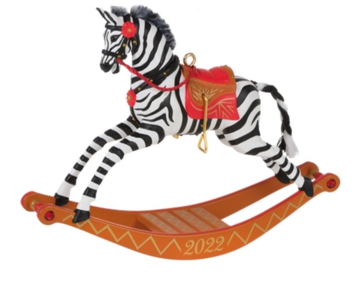 2022 Rocking Horse Memories -<B> Special Limited Edition</B> - Zebra
