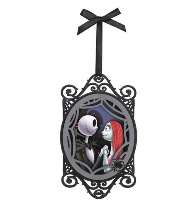 2024 Jack and Sally - Disney Tim Burton's The Nightmare Before Christmas Papercraft Ornament