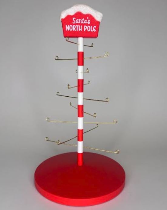2024 North Pole Miniature Display Stand <B>Club Exclusive</B>