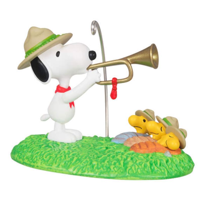 2024 Rise and Shine! - The Peanuts® Gang - Beagle Scouts -50th Anniversary -Ornament and Pin