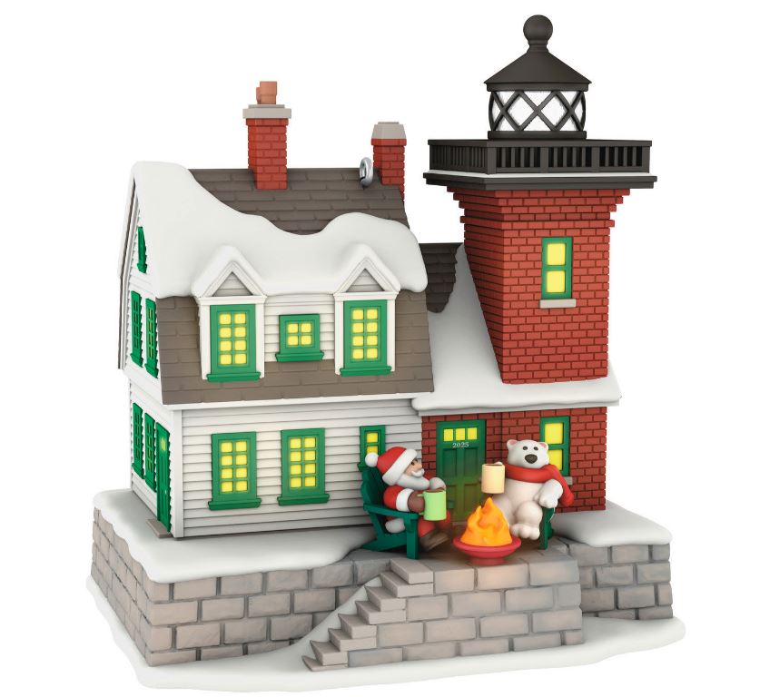 2025 Holiday Lighthouse - 14th in the Series - Lighted