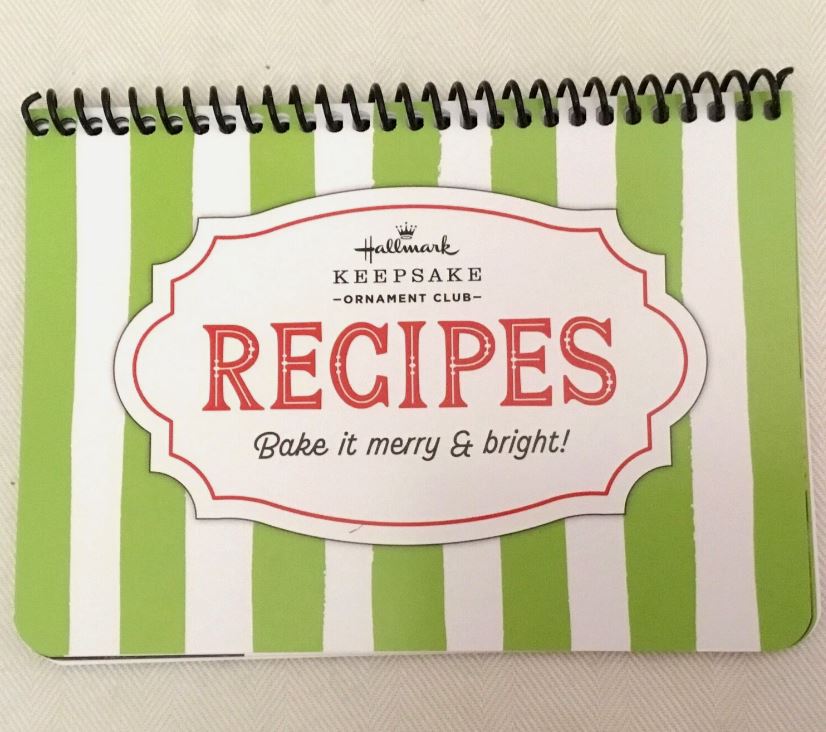2025 Keepsake Ornament Club Recipe Book- <B>Club Exclusive</B> -