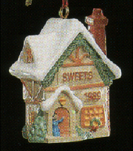 1989 Old English Village - 2nd - Sweet Shop - Miniature - NB