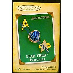 2004 Star Trek Insignia - Miniature Set