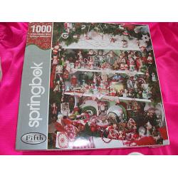 2012 Mrs. Claus's Cupboard - Springbok Puzzle - <B>(SEALED)</B>