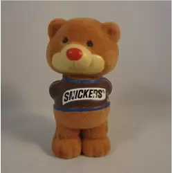 1987 Snickers Bear - Arms in Back - Merry Miniature