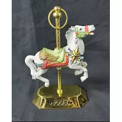 1995 Tobin Fraley Carousel Horse - 4th & Final - White - DB