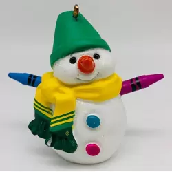 2007 Crayola Rainbow Snowman -<B> LIMITED ED. - COLORWAY</B>