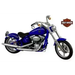 2009 2008 FXCWC Softail Rocker C - #11 Harley-Davidson - SDB