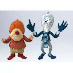 2012 Heat Miser and Snow Miser - Very Hard To Find - DB