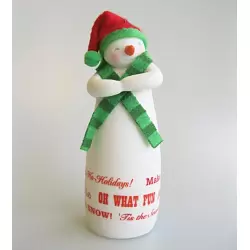 2014 Merry Wishes Snowman -<B> Limited Edition</B> - Porcelain