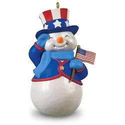 2016 Patriotic Snowman - American