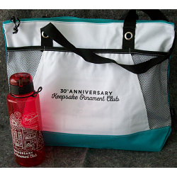 2017 Keepsake Village-Tote Bag - Water Bottle & Lanyard