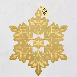 2018 A Glistening Gift for You - Snowflake - CLUB - Metal -<B> Limited Quantities</B>