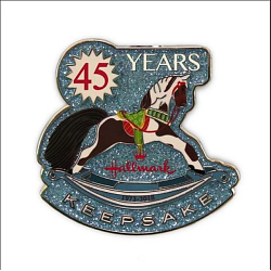 2018 45th Anniversary Rocking Horse Collectible Enamel Pin